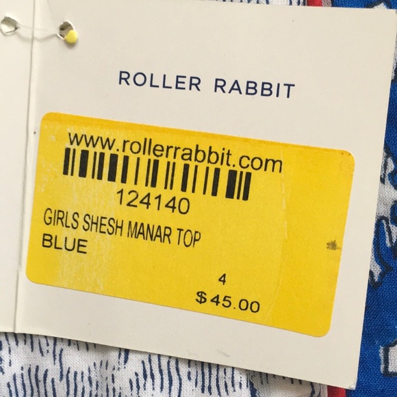 Roller Rabbit - Tunic Top - Size 4 - Picture 4 of 4